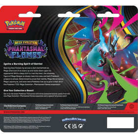 Pokemon TCG Mega Evolutions Phantasmal Flames blister reveals a random promo card for collectors