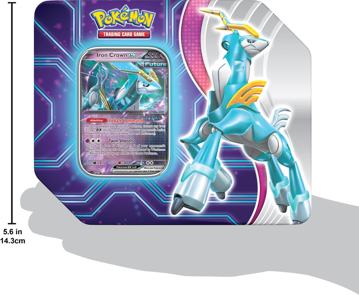 Pokémon TCG Paradox Destinies Tin Live code card unlocks online play
