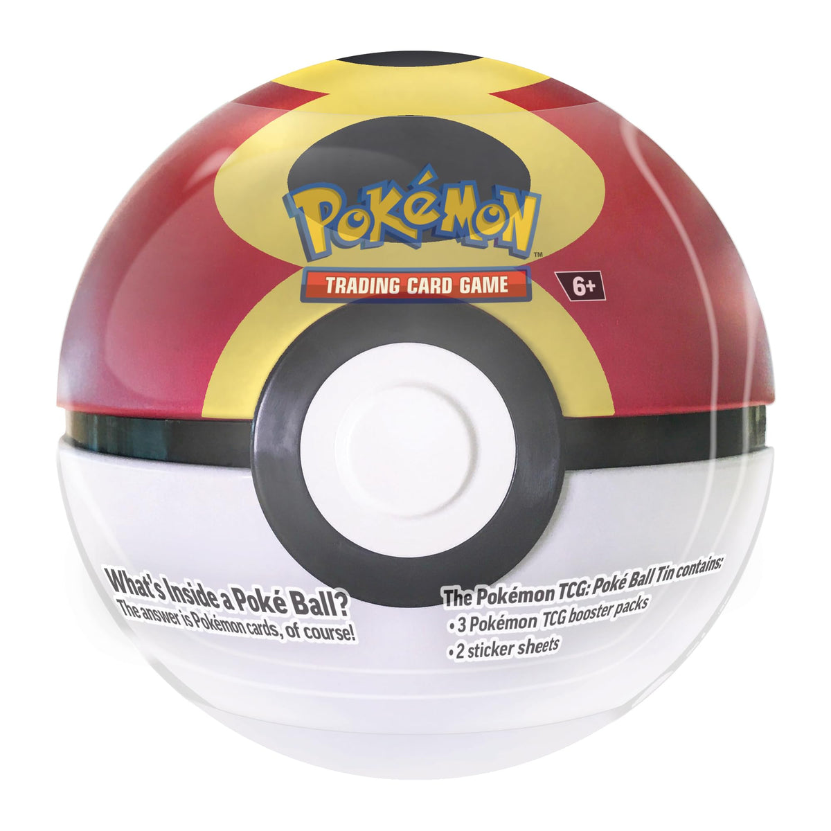 Pokemon TCG Poke Ball Tin Series 9 front view, eye-catching packaging for collectors.