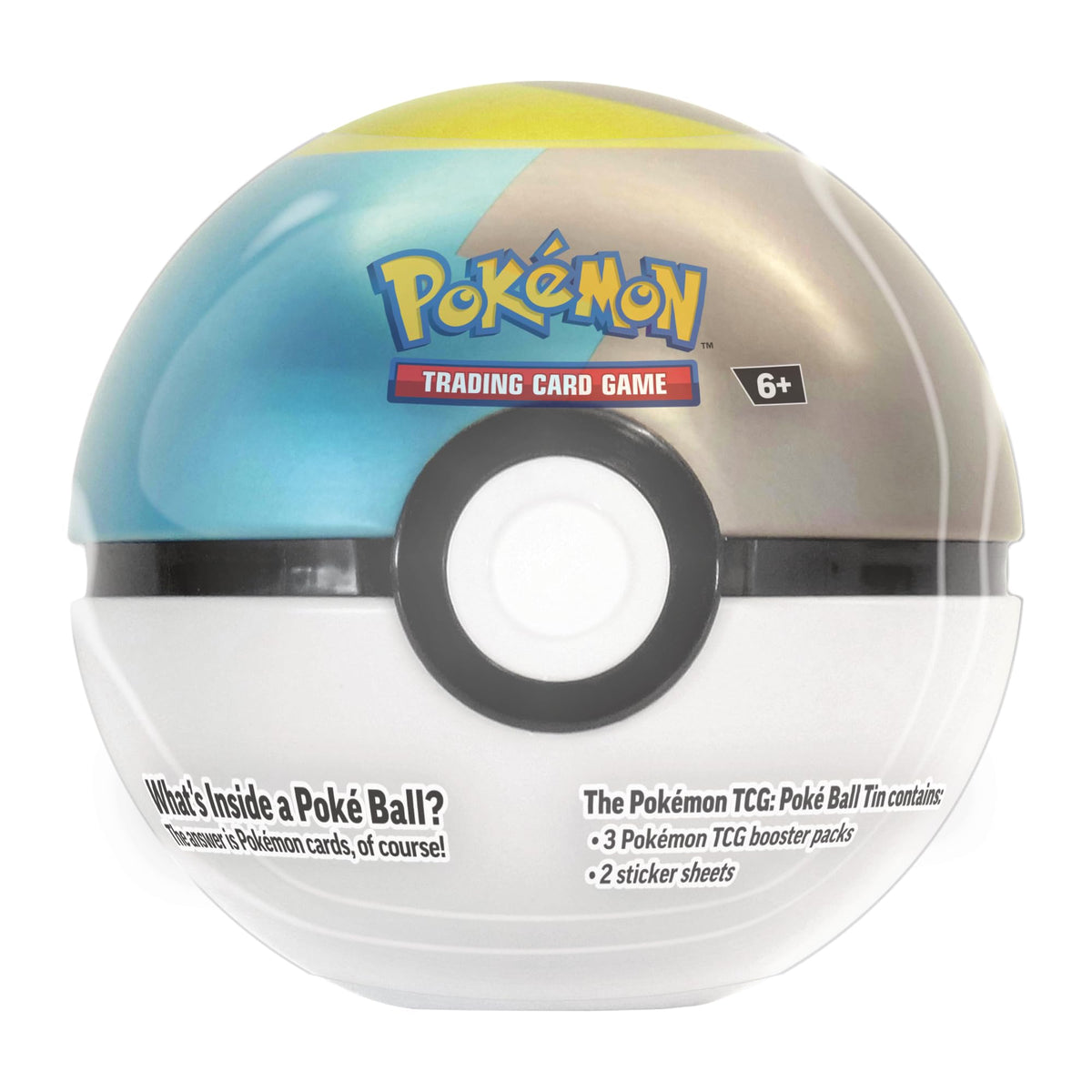 Pokemon TCG Poke Ball Tin Series 9 sticker sheets for customization and display.