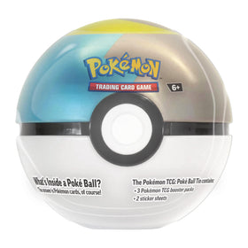 Pokemon TCG Poke Ball Tin Series 9 sticker sheets for customization and display.