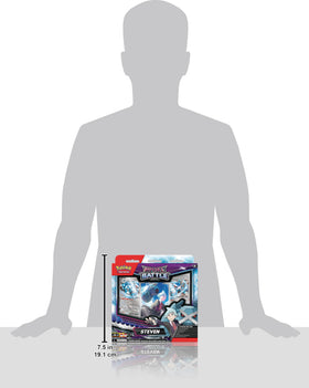 Pokémon TCG Rival Battle Deck Steven playmat and contents highlight portable battlefield setup