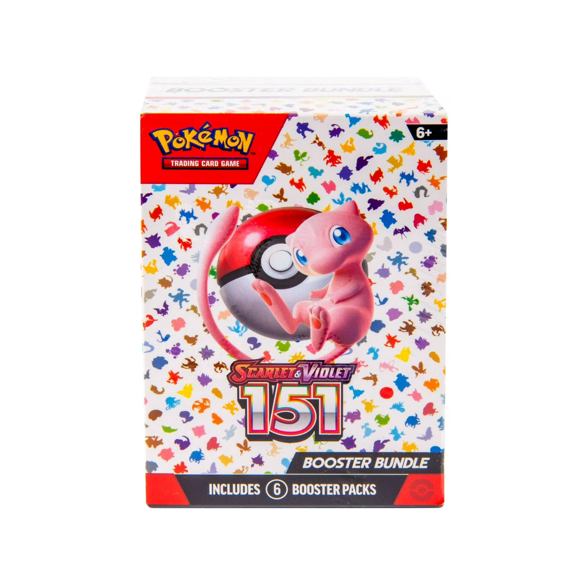 Pokémon TCG Scarlet & Violet 151 booster bundle front view, ideal for building early collection and trades.
