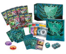 Full-art Teal Mask Ogerpon promo card with striking foil details