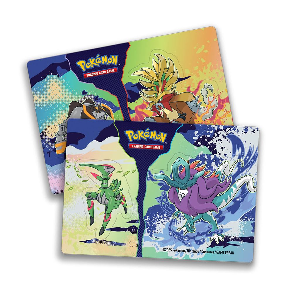 Pokémon TCG Stacking Tin features random themed designs to expand your collection