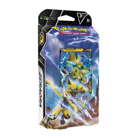Two deck boxes organize cards for quick, on-the-go play.