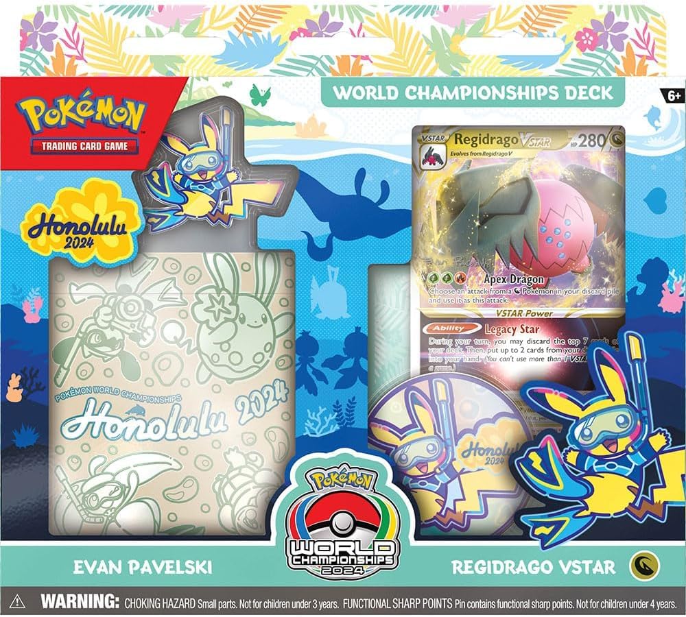 Pokemon TCG World Championships Deck 60-card set for authentic tournament play.