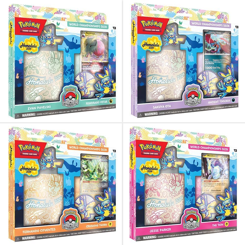 Pokemon TCG World Championships Deck booklet with strategies and card lists.