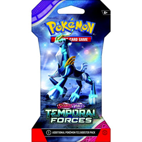 Pokémon TCG Temporal Forces booster 8-pack side view for organized storage