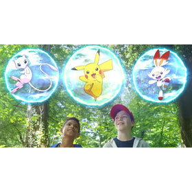 Premium metallic Poké Ball design elevates the tactile experience.