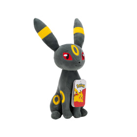 Pokemon Umbreon plush 20cm with soft fur for cozy cuddles.