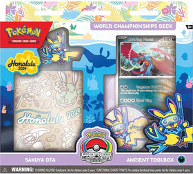 Pokemon World Championships pin for collectors and display.