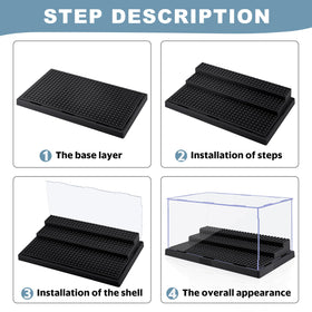 Pokiiulk easy assembly with removable steps enables portable storage.