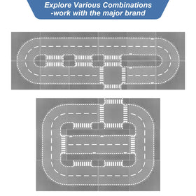 Pokiiulk cross baseplate adds intersection flexibility for complex cities.