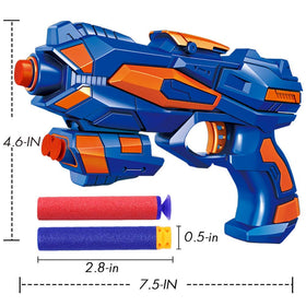 POKONBOY blaster guns with 120 foam darts support fast, group play.