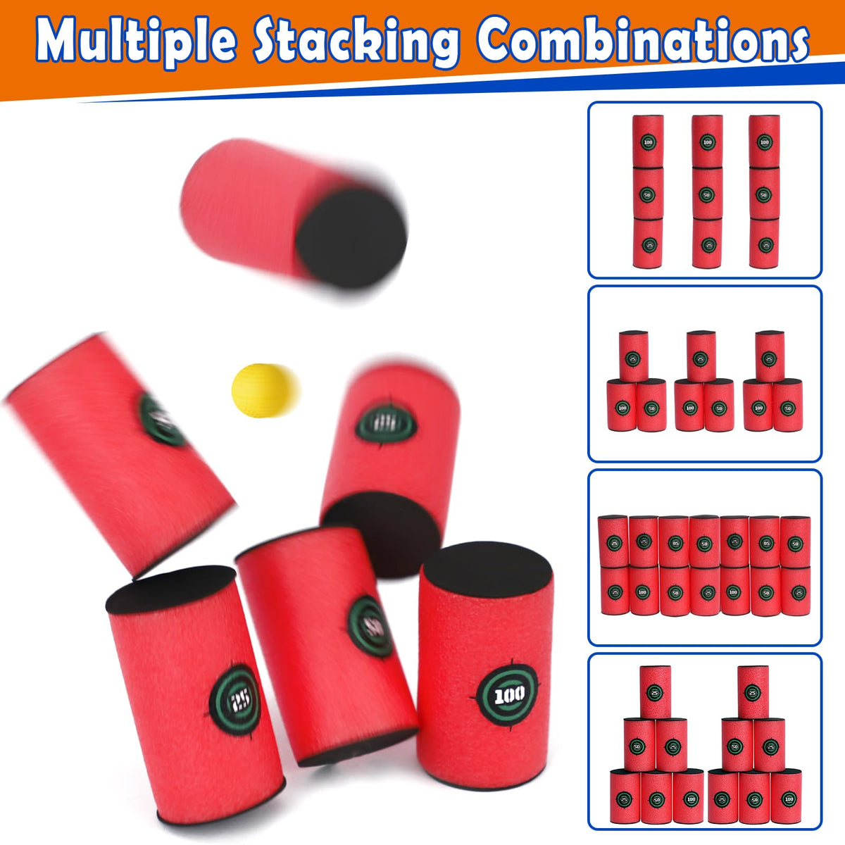 POKONBOY BPA-free dart targets built for durable repeated use.