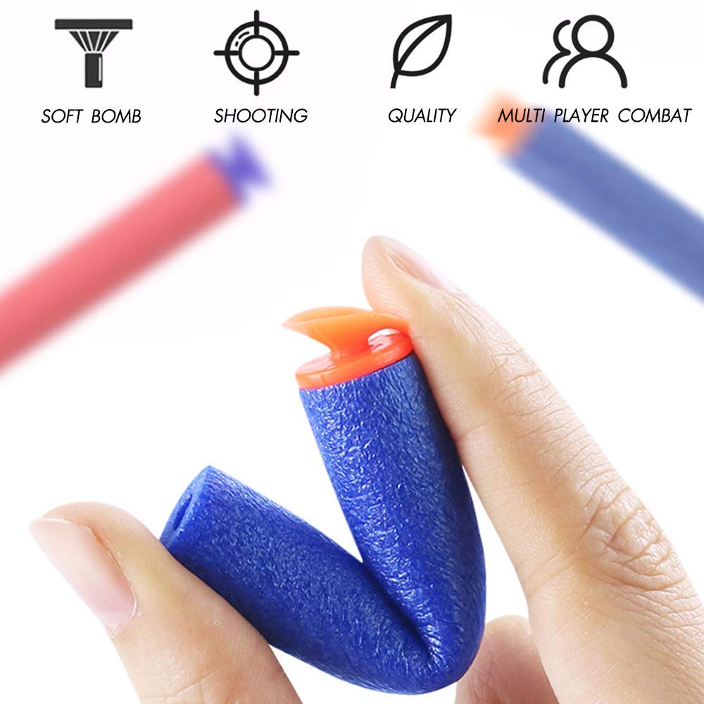 POKONBOY foam darts with suction cups add extra target play.