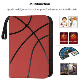 POKONBOY binder fits football, baseball, and basketball cards