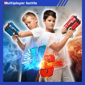 POKONBOY kids playing with blaster set for safe fun