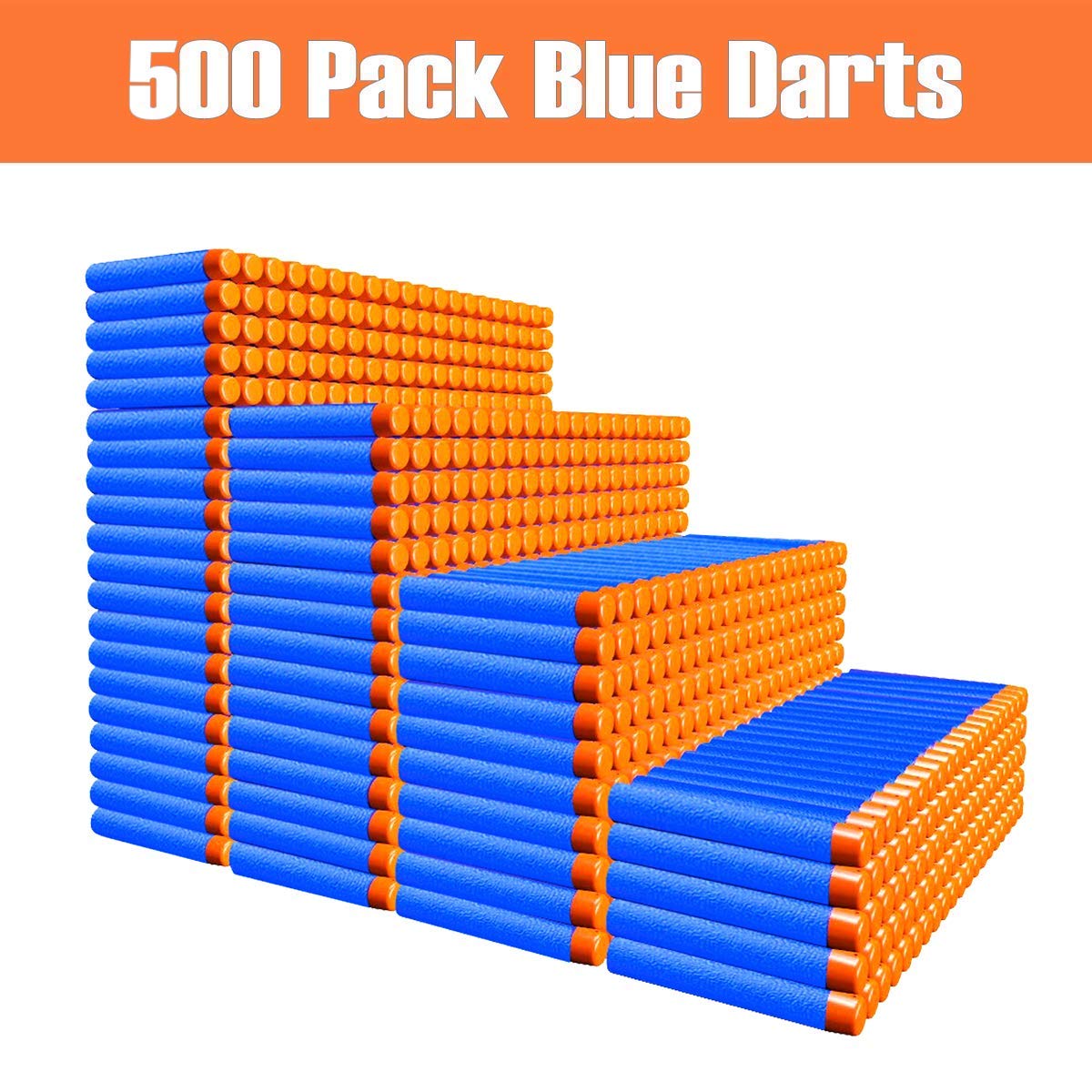 POKONBOY Nerf darts soft foam for safe, compatible play.