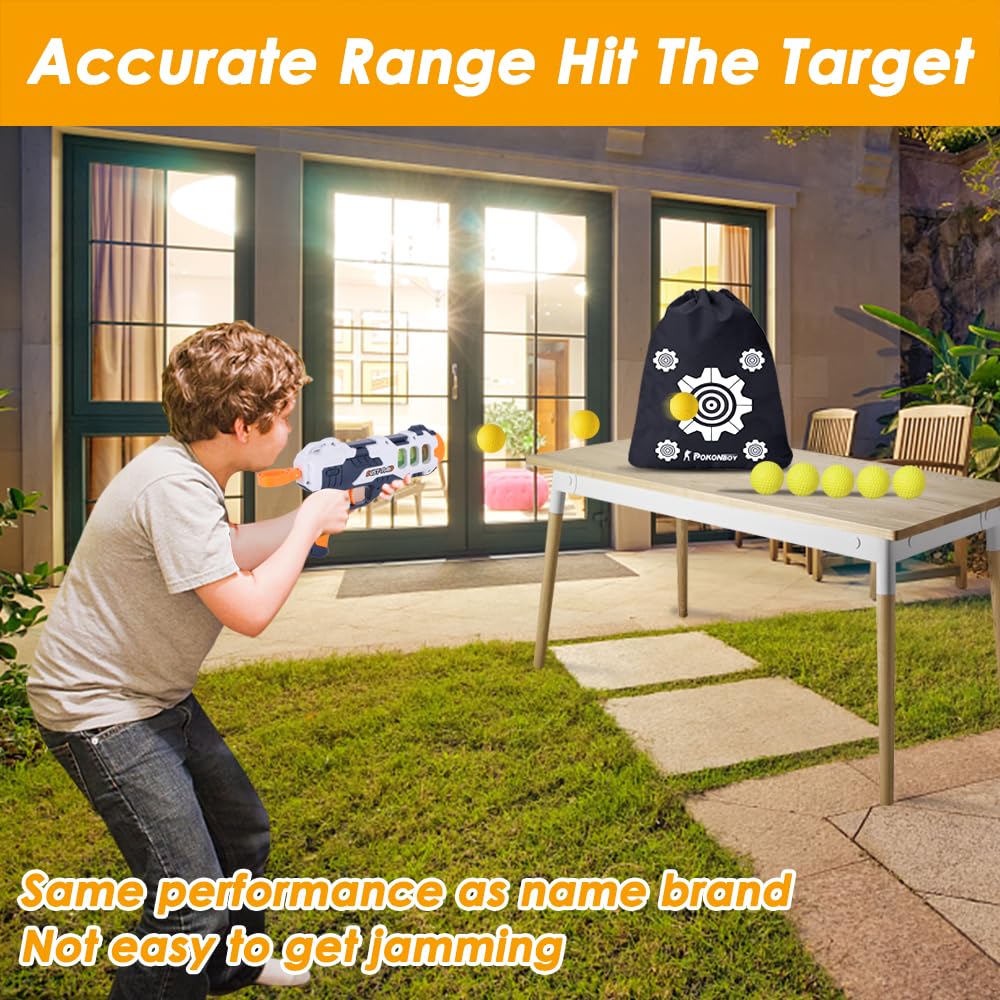POKONBOY Nerf Rival-compatible ammo for quick reloads