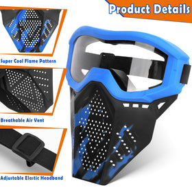 POKONBOY mask with soft silicone edge for comfy wear.