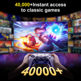 Polaring M15 game library over 40,000 titles for vast retro options.