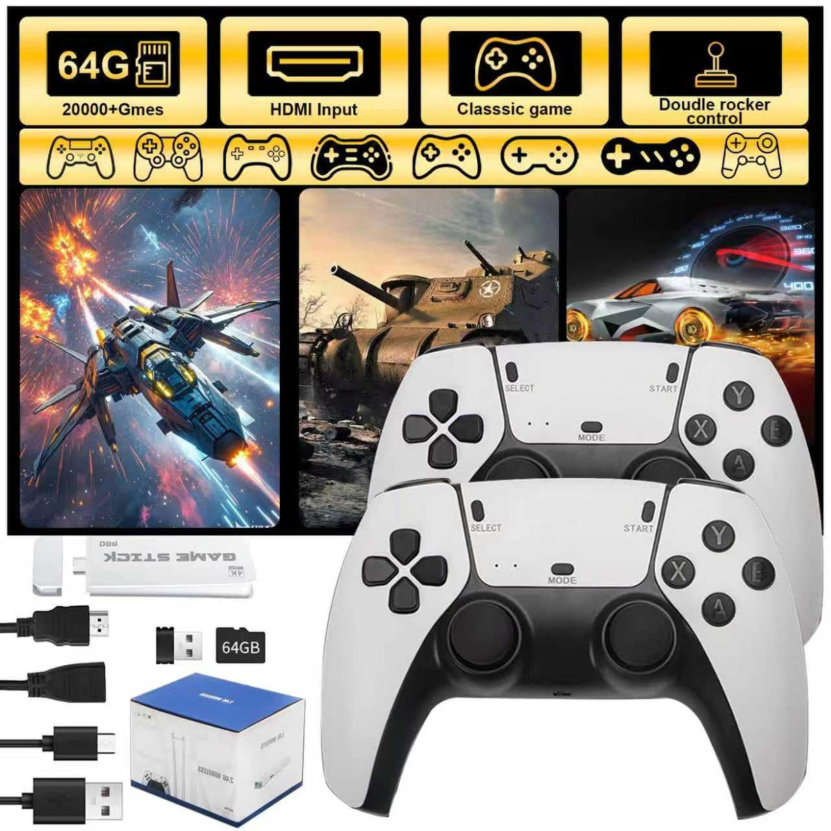 Polaring M15 with 4K HDMI output for crisp living-room gaming.