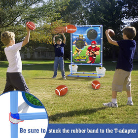 Polkoliye inflatable footballs—durable and safe for gripping and tossing.