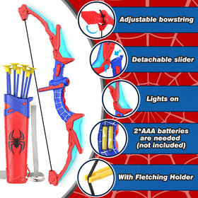 Polkoliye spider quiver in use by a child during practice