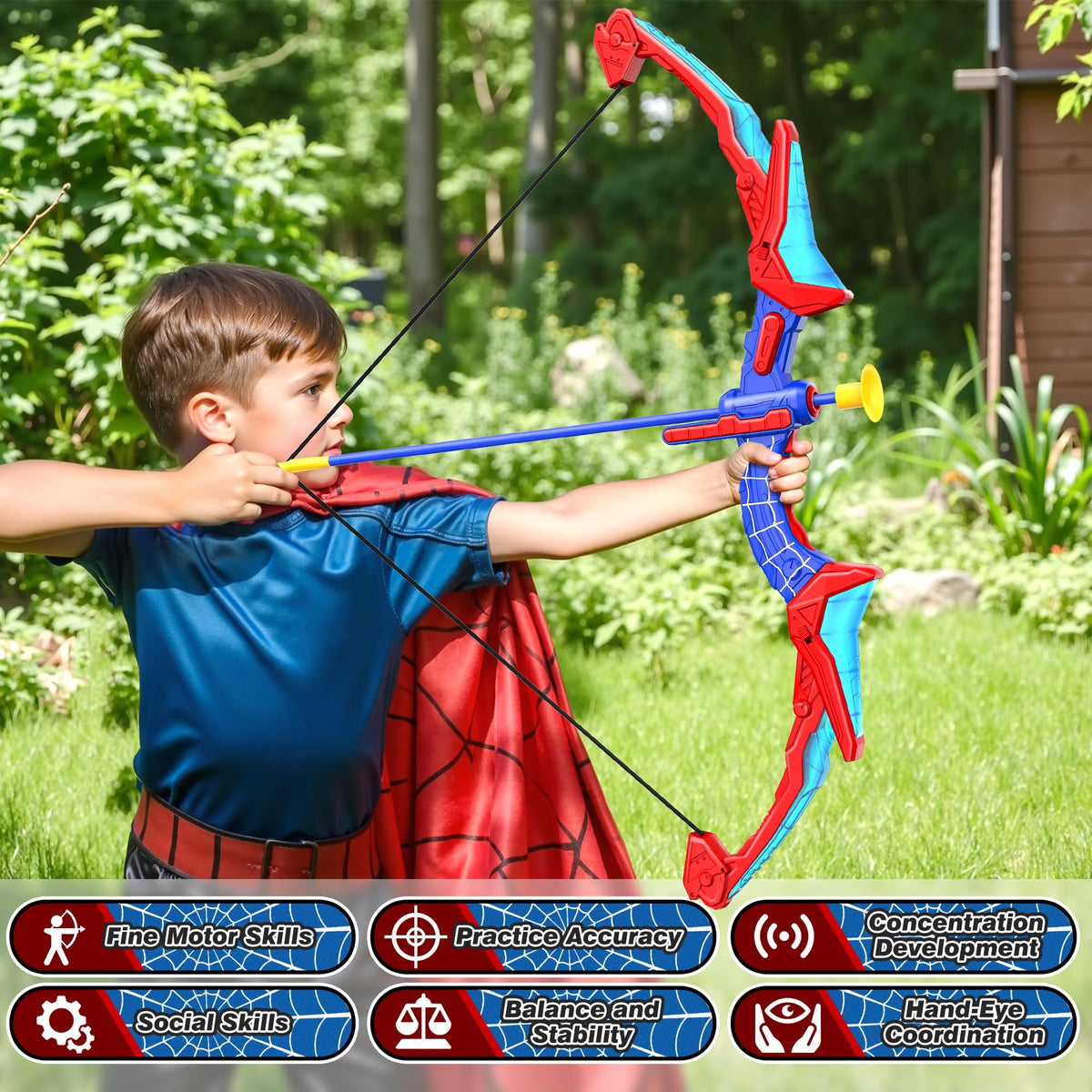 Polkoliye suction cup arrows ready for safe indoor shooting