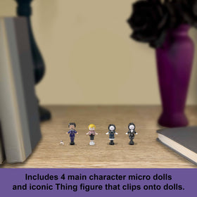 Polly Pocket Addams coffin accessory for eerie display options