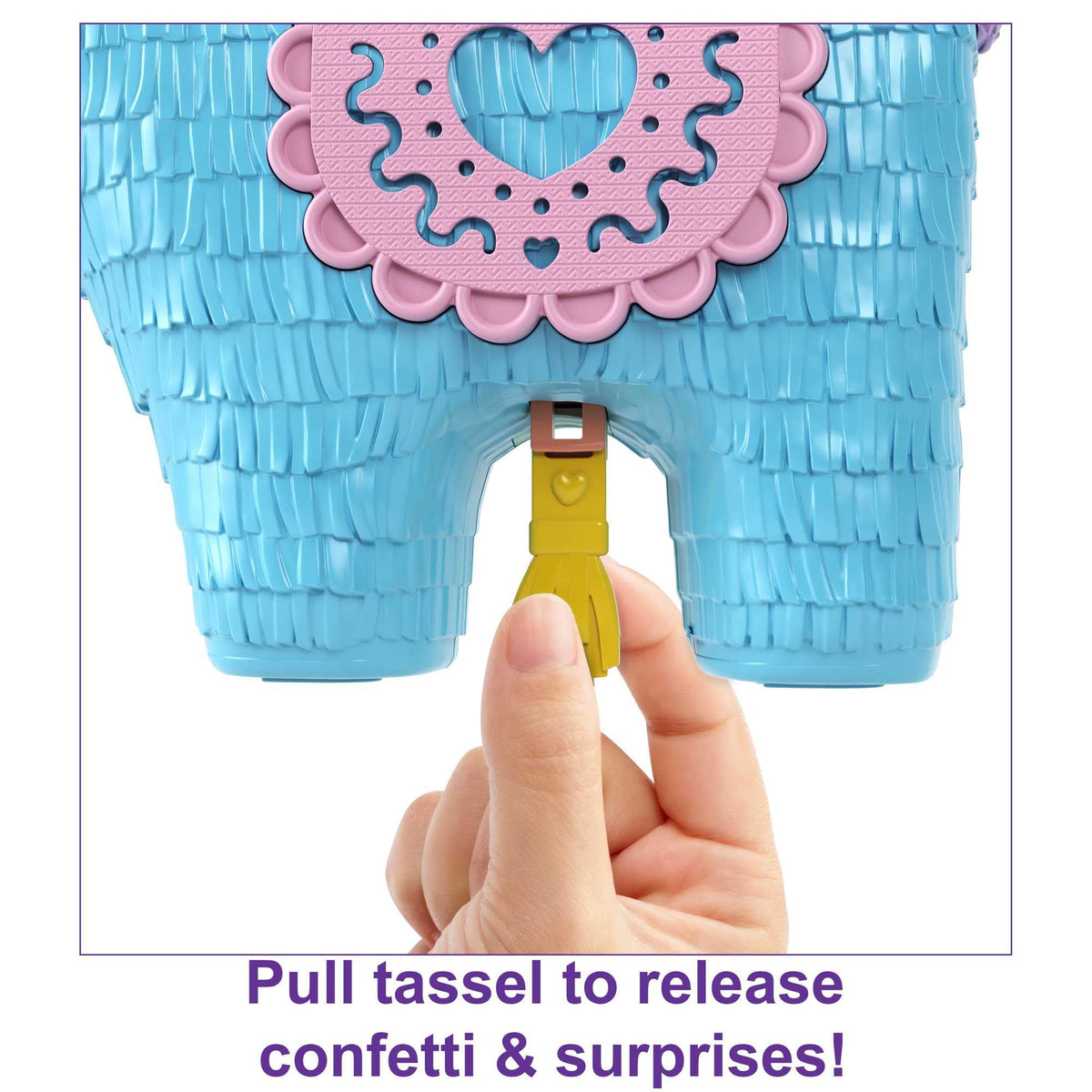 Polly Pocket Pajama Party two micro dolls enable storytelling during sleepover play.