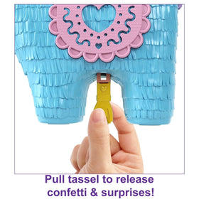 Polly Pocket Pajama Party two micro dolls enable storytelling during sleepover play.