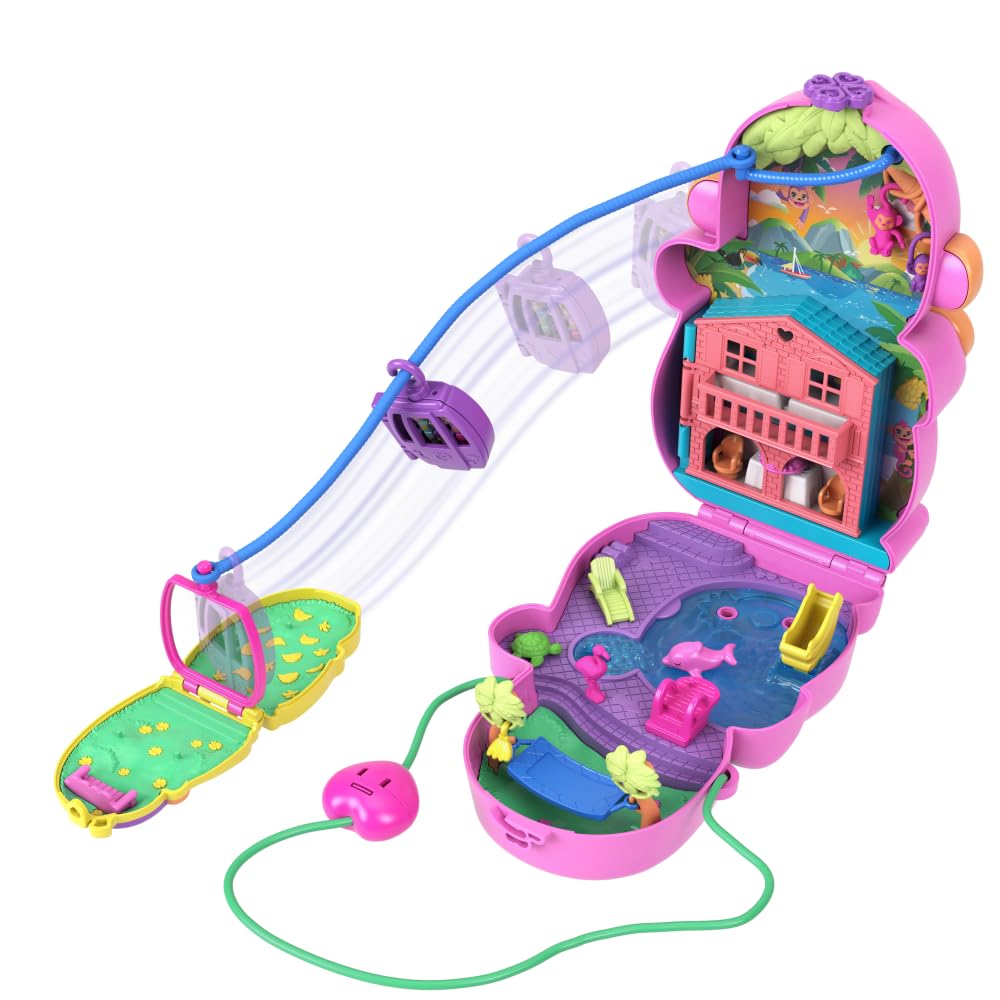 Polly Pocket purse strap enables quick, portable play on the go