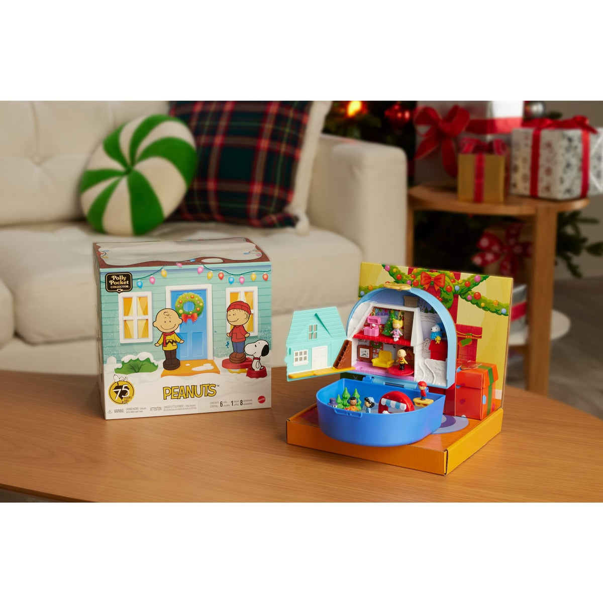 Polly Pocket Woodstock figure clip for versatile storytelling.