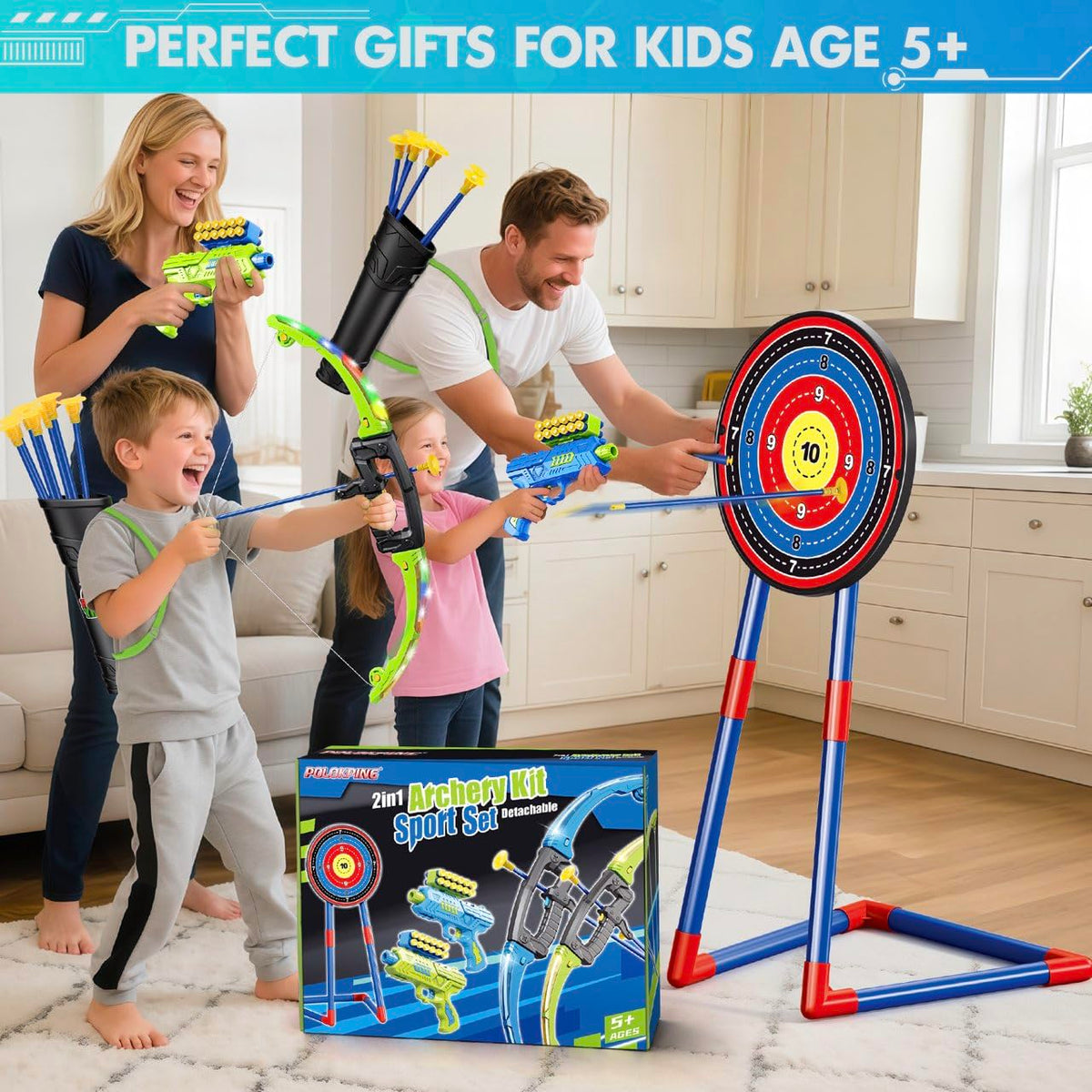 Polokping indoor outdoor play area supports versatile family fun.