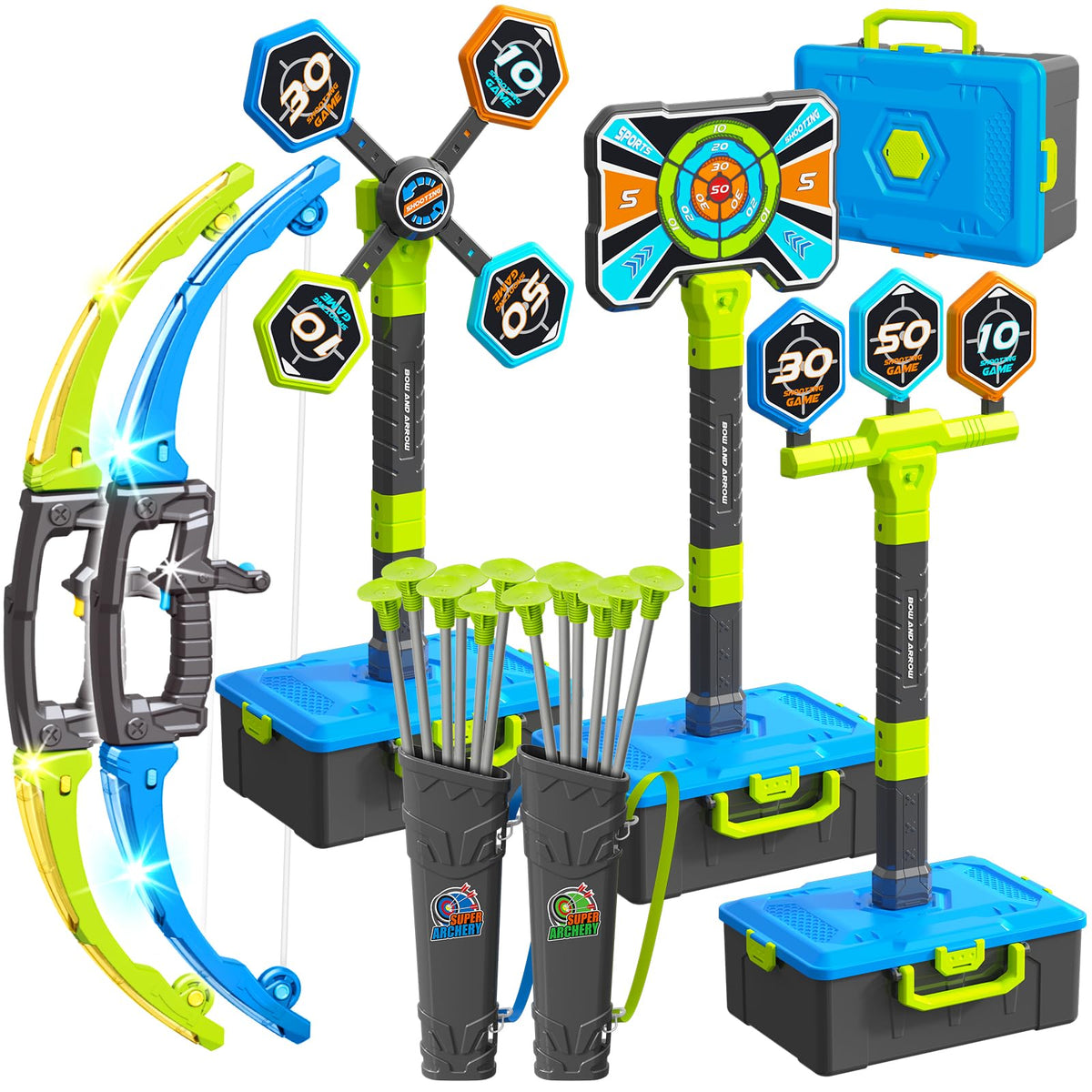 Polokping durable suction cup arrows for glass or other smooth surfaces.