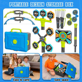 Polokping LED bow ready for indoor or outdoor play with glow for visibility.