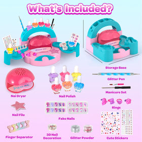 Polokping Nail Decals offer easy details to customize tiny manicures.