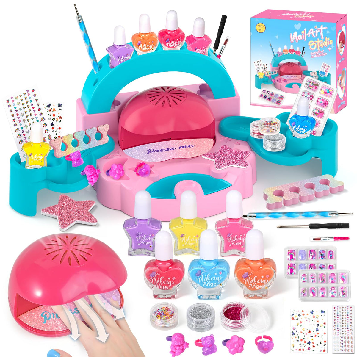 Polokping Storage Case keeps everything neatly organized for sleepovers and trips.