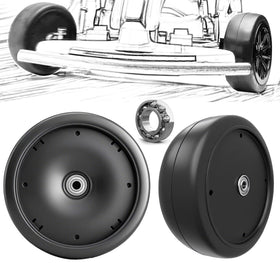 POLYNX 2Pack 8.6-inch solid rubber front tires for Power Wheels with stable drift grip.