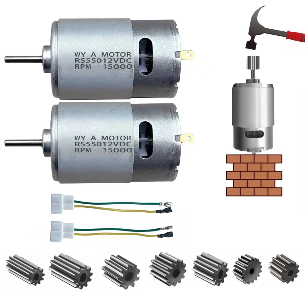 POLYNX RS550 15000RPM electric drive motor for Power Wheels upgrade and smoother acceleration