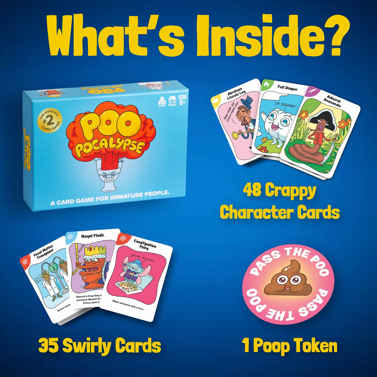 Poo Pocalypse easy-to-learn setup enabling quick starts for gatherings.