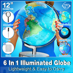 POOCCI bedroom decor transforms a space into a calm, educational lampscape.