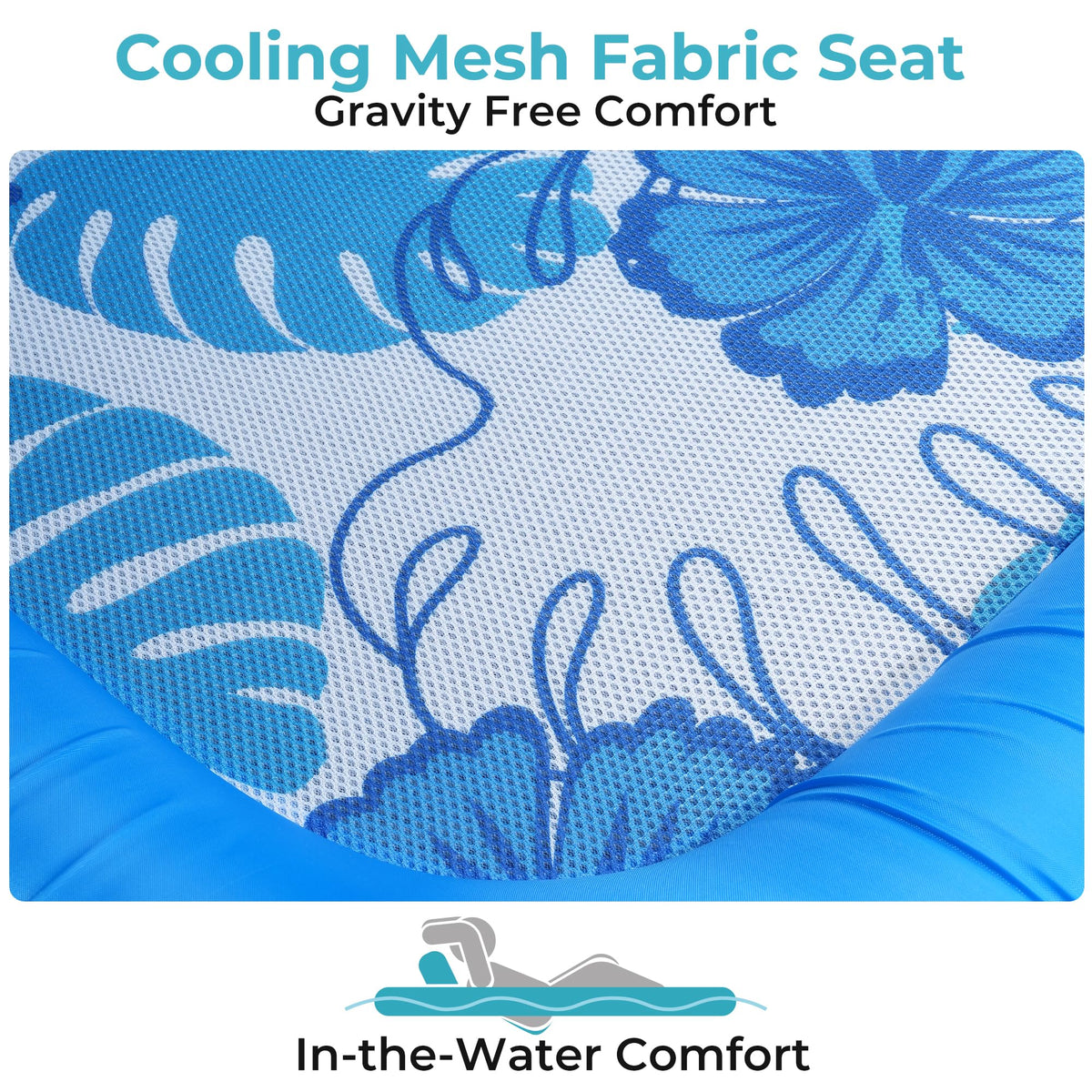 POOLACC 90-second setup inflates faster for quick poolside setup