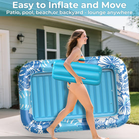 POOLACC includes patch kit and instruction guide for on‑the‑go repairs