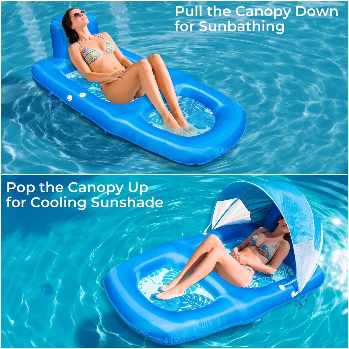 POOLACC portable design fits trunks and beach bags for travel-ready lounging