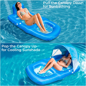 POOLACC portable design fits trunks and beach bags for travel-ready lounging