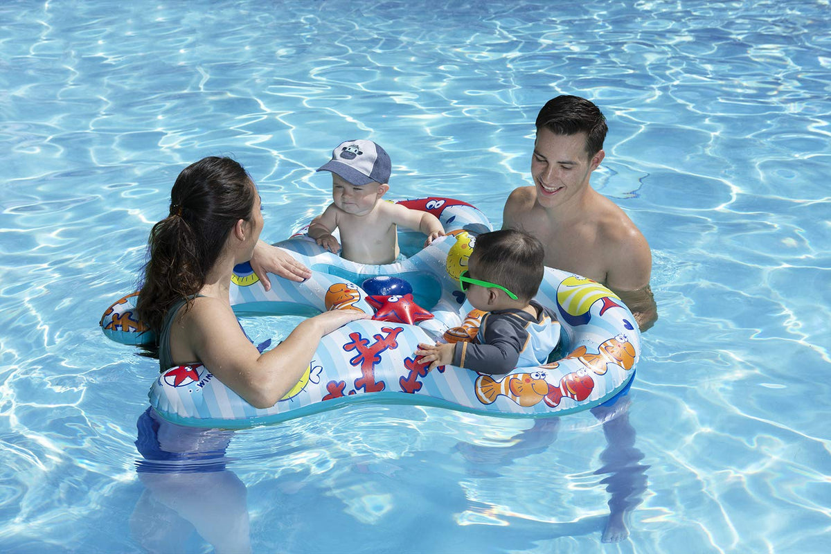 Poolmaster Mommy and Us center bin for toys and snacks during pool time